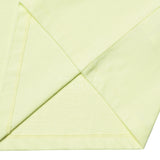 アクメドラビ(acme' de la vie) AV COLOR EMBOIDERY LOGO SHORT SLEEVE T-SHIRT LIGHT YELLOW