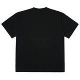 アクメドラビ(acme' de la vie) AV LOGO TUFT EMBROIDERY SHORT SLEEVE T-SHIRT BLACK