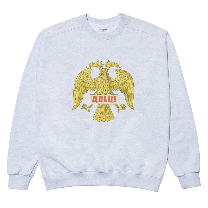 アクメドラビ(acme' de la vie)   EAGLE SYMBOL SWEATSHIRT MELANGE
