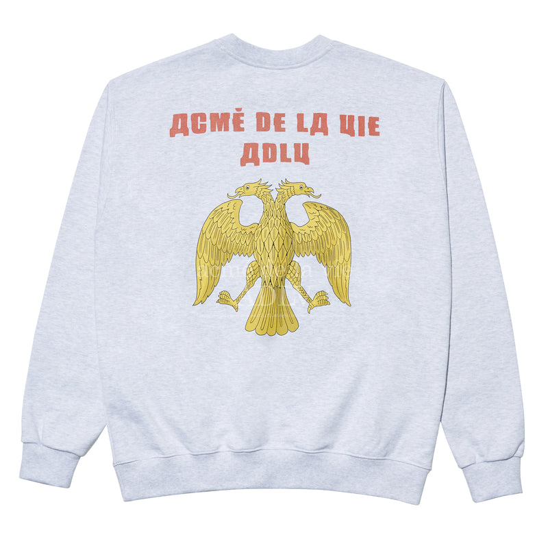 アクメドラビ(acme' de la vie)   EAGLE SYMBOL SWEATSHIRT MELANGE