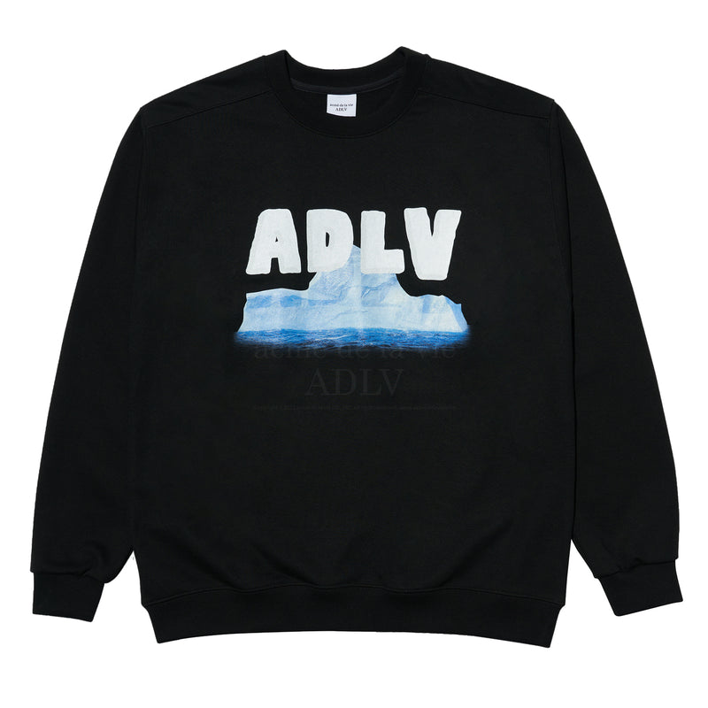 アクメドラビ(acme' de la vie)   GLACIER SWEATSHIRT BLACK