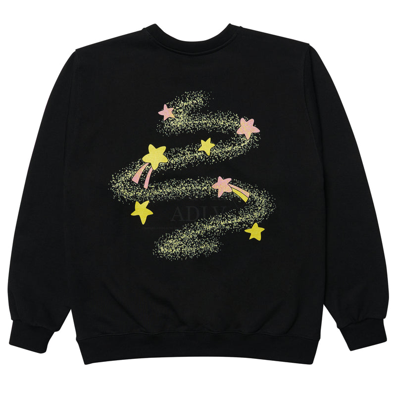 アクメドラビ(acme' de la vie)   MOON ANGEL SWEATSHIRT BLACK
