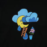 アクメドラビ(acme' de la vie)   RABBIT WITH UMBRELLA SWEATSHIRT BLACK