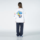 アクメドラビ(acme' de la vie) FRONT MULTI-CUT COTTON BANDING PANTS NAVY