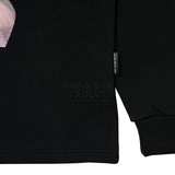 アクメドラビ(acme' de la vie) ADLV BABY FACE SWEATSHIRT BLACK GREY TEDDYBEAR