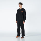 アクメドラビ(acme' de la vie)   3D CROQUIS LOGO SWEATSHIRT BLACK