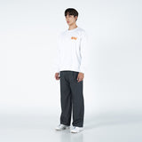 アクメドラビ(acme' de la vie) WIDE PINTUCK EMBROIDERED SLACKS GRAY