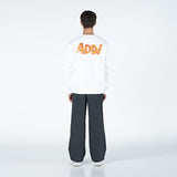 アクメドラビ(acme' de la vie) WIDE PINTUCK EMBROIDERED SLACKS GRAY