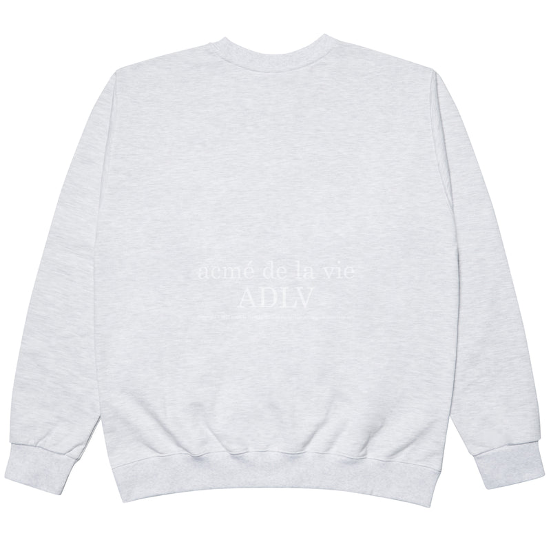 アクメドラビ(acme' de la vie)   ESSENTIAL LOGO SWEATSHIRT MELANGE