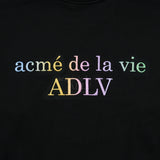 アクメドラビ(acme' de la vie)   GRADIENT BASIC LOGO SWEATSHIRT BLACK