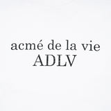 アクメドラビ(acme' de la vie) ADLV BABY FACE SWEATSHIRT WHITE RAINBOW T-SHIRT