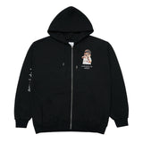アクメドラビ(acme' de la vie) ADLV BABY FACE ZIP-UP BLACK SLINGSHOT