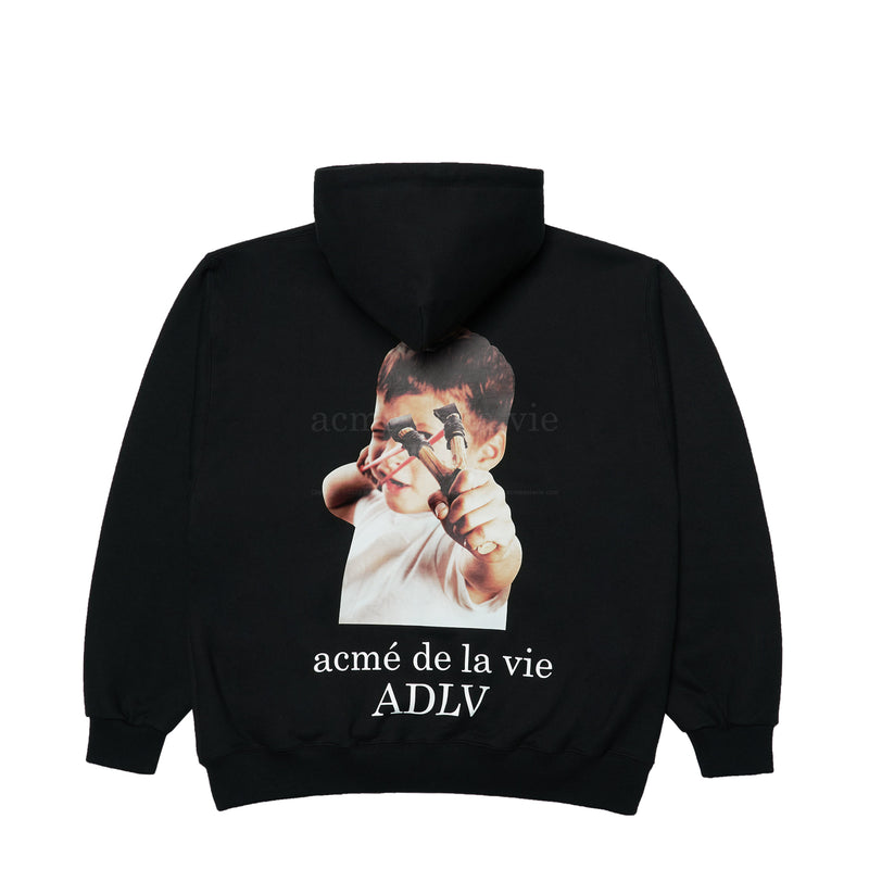 アクメドラビ(acme' de la vie) ADLV BABY FACE ZIP-UP BLACK SLINGSHOT