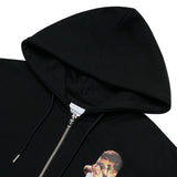 アクメドラビ(acme' de la vie) ADLV BABY FACE ZIP-UP BLACK SLINGSHOT