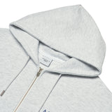 アクメドラビ(acme' de la vie) HIGH FREQUENCY LOGO HOODIE ZIP-UP MELANGE