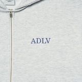 アクメドラビ(acme' de la vie) HIGH FREQUENCY LOGO HOODIE ZIP-UP MELANGE