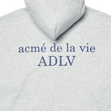 アクメドラビ(acme' de la vie) HIGH FREQUENCY LOGO HOODIE ZIP-UP MELANGE