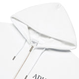 アクメドラビ(acme' de la vie) HIGH FREQUENCY LOGO HOODIE ZIP-UP WHITE
