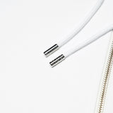 アクメドラビ(acme' de la vie) HIGH FREQUENCY LOGO HOODIE ZIP-UP WHITE