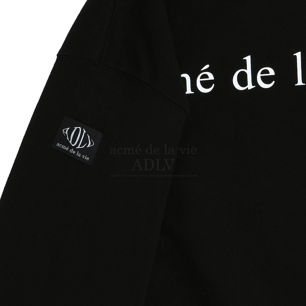 アクメドラビ(acme' de la vie) ADLV BABY FACE HOODIE BLACK