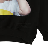 アクメドラビ(acme' de la vie) ADLV BABY FACE HOODIE BLACK DONUT1 R