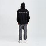アクメドラビ(acme' de la vie) ADLV BABY FACE HOODIE BLACK DONUT1 R
