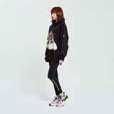 アクメドラビ(acme' de la vie) ADLV BABY FACE HOODIE BLACK DONUT1 R