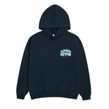 アクメドラビ(acme' de la vie)  CHOCOLATE LOGO HOODIE NAVY