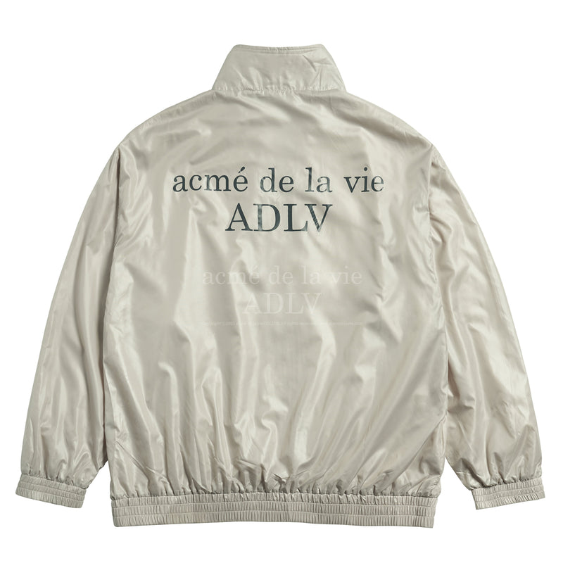 アクメドラビ(acme' de la vie) GLOSSY WOVEN SET-UP JACKET BEIGE
