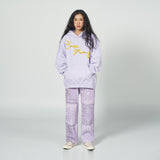 アクメドラビ(acme' de la vie)  PAISLEY COTTON PANTS PURPLE