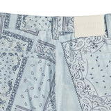 アクメドラビ(acme' de la vie)  PAISLEY COTTON PANTS SKYBLUE