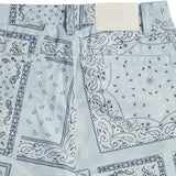 アクメドラビ(acme' de la vie)  PAISLEY COTTON PANTS SKYBLUE