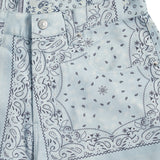 アクメドラビ(acme' de la vie)  PAISLEY COTTON PANTS SKYBLUE