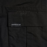 アクメドラビ(acme' de la vie)  CARGO STRING PANTS BLACK