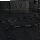アクメドラビ(acme' de la vie) TWO-TONE GRADIENT DENIM SHORT PANTS BLACK