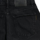 アクメドラビ(acme' de la vie) TWO-TONE GRADIENT DENIM SHORT PANTS BLACK