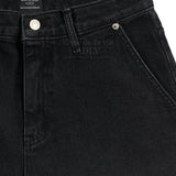 アクメドラビ(acme' de la vie) TWO-TONE GRADIENT DENIM SHORT PANTS BLACK