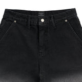 アクメドラビ(acme' de la vie) TWO-TONE GRADIENT DENIM SHORT PANTS BLACK