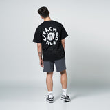 アクメドラビ(acme' de la vie)  PIGCOW SHORT SLEEVE T-SHIRT BLACK