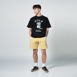 アクメドラビ(acme' de la vie)  DISH COW SHORT SLEEVE T-SHIRT BLACK