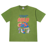 アクメドラビ(acme' de la vie) MUSHROOM SHORT SLEEVE T-SHIRT LIGHT GREEN