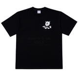 アクメドラビ(acme' de la vie)  PIGCOW SHORT SLEEVE T-SHIRT BLACK