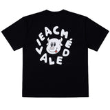 アクメドラビ(acme' de la vie)  PIGCOW SHORT SLEEVE T-SHIRT BLACK