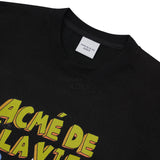 アクメドラビ(acme' de la vie)  SPACESHIP SHORT SLEEVE T-SHIRT BLACK