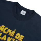 アクメドラビ(acme' de la vie)  SPACESHIP SHORT SLEEVE T-SHIRT NAVY
