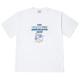 アクメドラビ(acme' de la vie)  UNICORN NOTE SHORT SLEEVE T-SHIRT WHITE