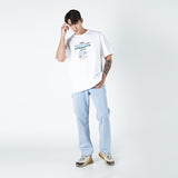 アクメドラビ(acme' de la vie)  UNICORN NOTE SHORT SLEEVE T-SHIRT WHITE