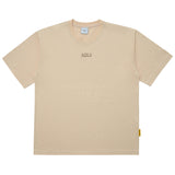 アクメドラビ(acme' de la vie) GLOSSY BASIC LOGO SHORT SLEEVE T-SHIRT BEIGE