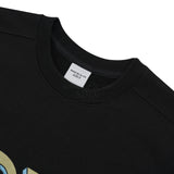 アクメドラビ(acme' de la vie) 3D TWO-TONE EMBROIDERY SWEATSHIRT BLACK