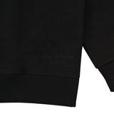 アクメドラビ(acme' de la vie) 3D TWO-TONE EMBROIDERY SWEATSHIRT BLACK